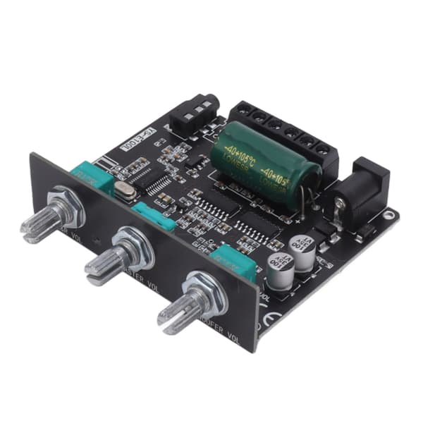 Bluetooth 2.1-kanals förstärkarkort 2x50W 100W Subwoofer HiFi APP BT 5.1