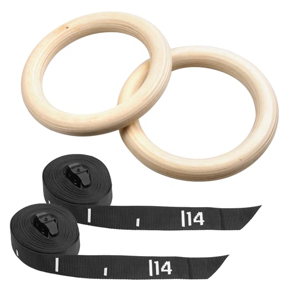 Trägymnastikringar med justerbara remmar för hemmaträning, gym, helkroppsövningar med pull-ups