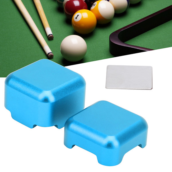 Kridtholder til billardkøspids i aluminiumslegering med magnet - tilbehør til snooker og pool