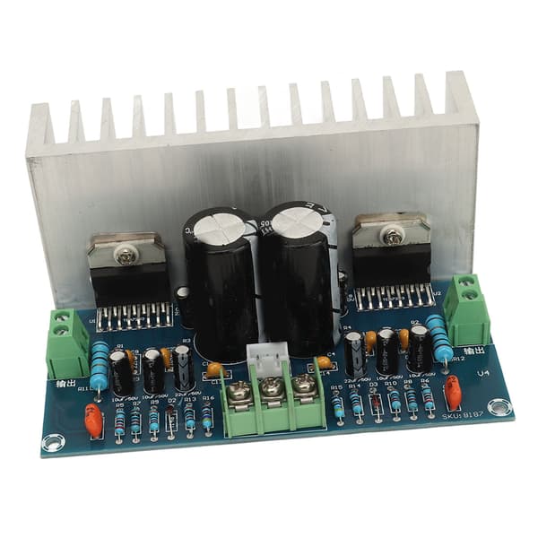 TDA7293 2-kanals 100W+100W effektförstärkarkort, HIFI AV-modul, 12-32V