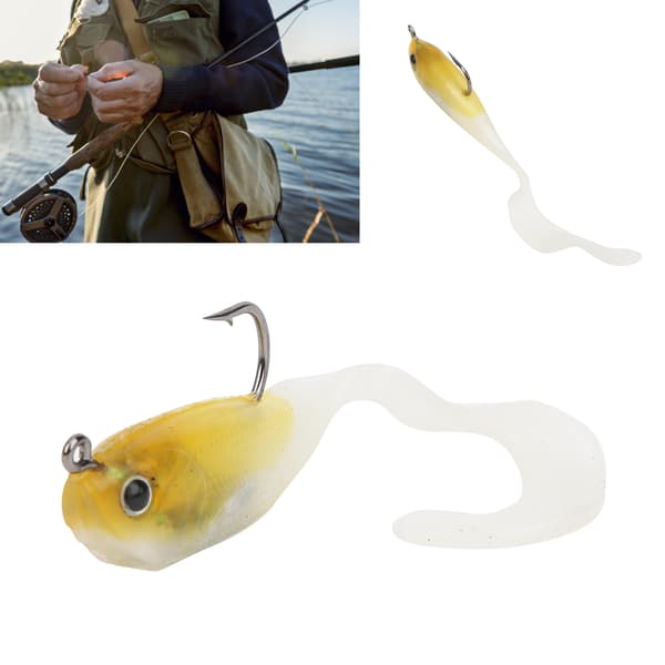 Kunstig agn for isfiske, langskudd vinter med #5 krok simuleringsagn