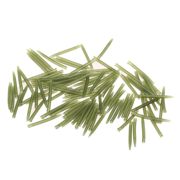 100 stk. 38 mm gummi anti-tangle slanger til karpefisketilbehør