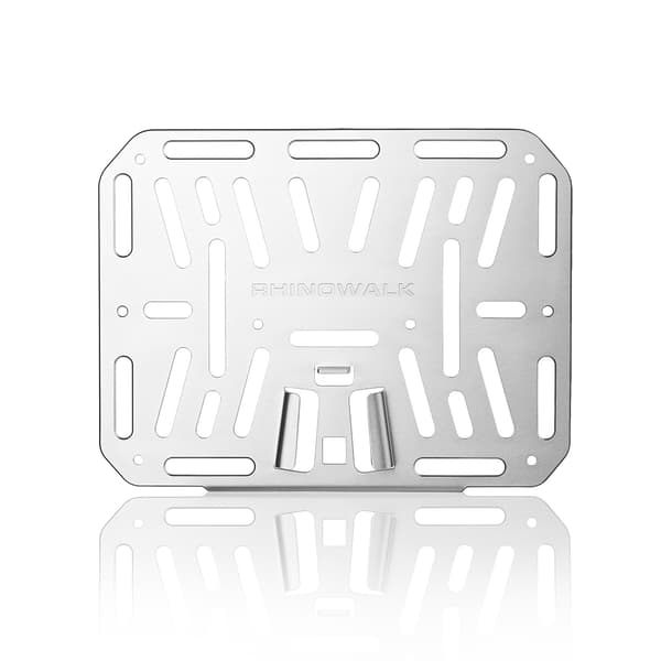 Gør-det-selv cykelfrontstativ med aluminiumstaskeadapterbase, nem installation