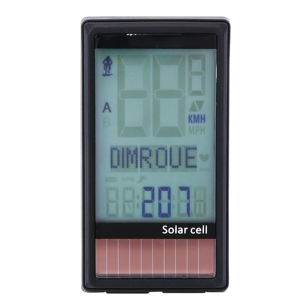 Vandtæt PVC Cykelcomputer Speedometer til Mountainbiking og Cykeltilbehør