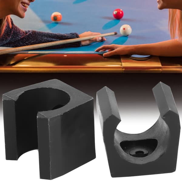 10 stk. Billardkøholder i plast Mini bærbar organizer til fiskestang (Medium)