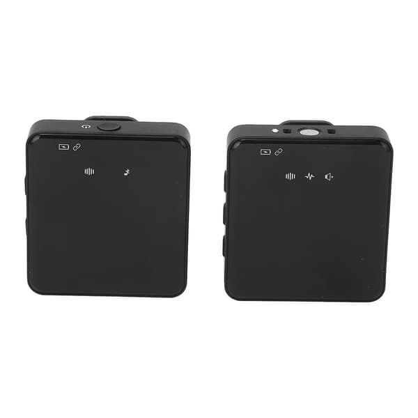 Trådløs Lavalier Mikrofon med Real-Time Ørefeedback, HIFI Kvalitet til Kamera og Mobiltelefon