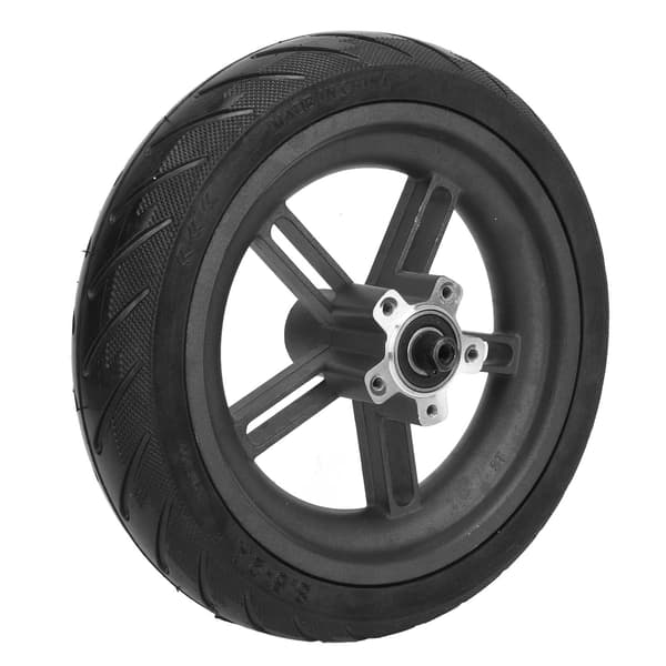 Elscooter-däck (ouppblåst) 8.5-2A Gummi med aluminiumnav för Xiaomi M365
