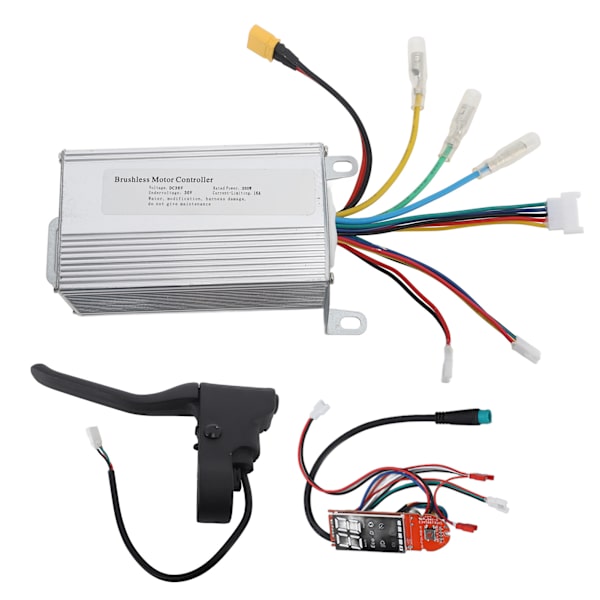 36V 350W El-løbehjul Controller Kit med Display Panel Konvertering Erstatning