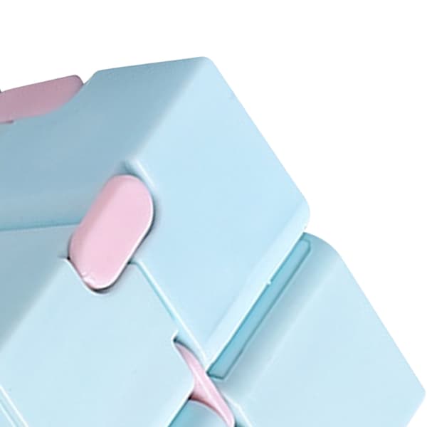 Macaron Blå Speed Puzzle - Fleksibelt Bærbart Pædagogisk Legetøj til Børn og Voksne