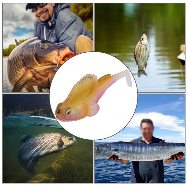 3 kpl Fat Head Swimbaits -tekoviehekalastussarja Kalastustarvikkeet002