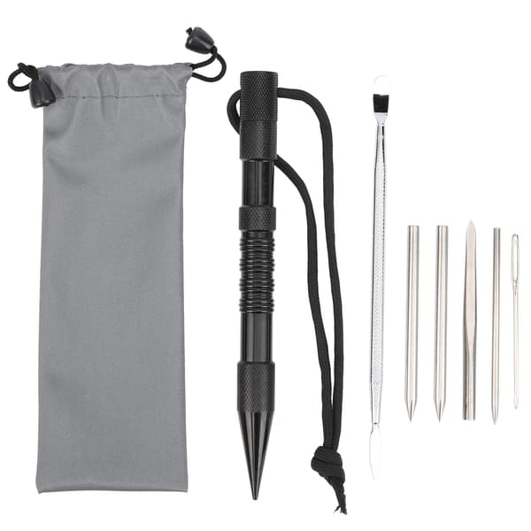 7 stk. Paracord Synålesæt DIY Rustfrit Stål Værktøj til Paracord Armbånd