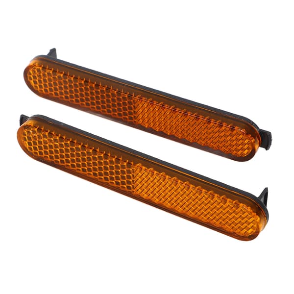 1 par reflekterande remsor för Xiaomi MI3 PRO2 elscooter - Fram, bak, sida, hjul - Nattsäkerhet