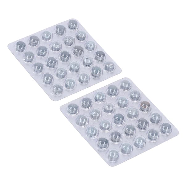 50 kpl vaihtokärkiä biljardikeppeihin PU Quick Fix Medium 10mm/0.4in