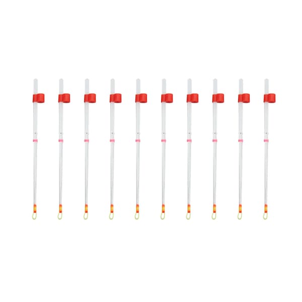 10 stk Mini Tip Top Fiskestang Is Vinter ABS Tilbehørsverktøy 130mm