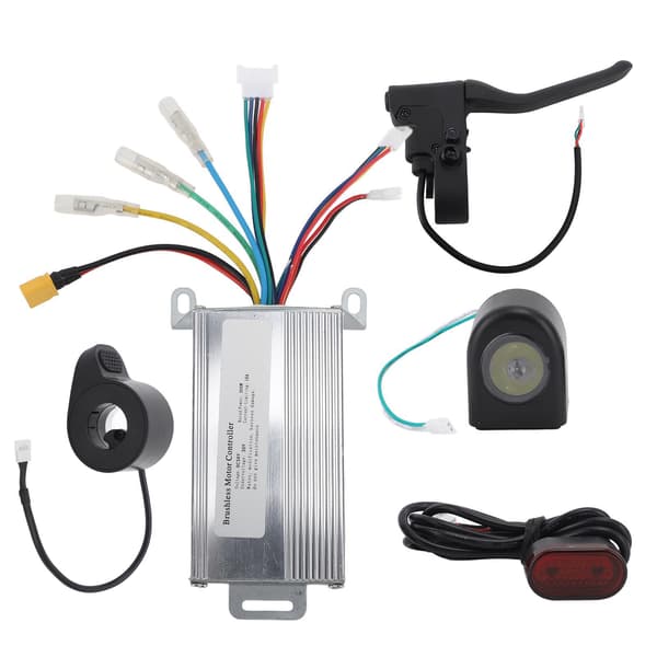 36V 350W El-løbehjul Controller Kit med Display, Gas, Bremse og Lys til Xiaomi