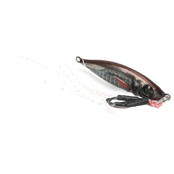 3D Jernplade Kunstig Agn med Krog til Tun, Marlin, Wahoo, Sejlfisk, 37g