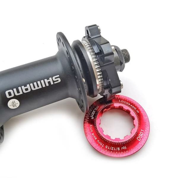 Centerlock-adapter för 6-bultars bromsskivekonvertering, 6-bultars aluminium 52 mm