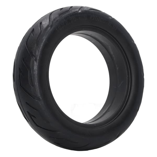 Erstatningsdæk til el-løbehjul, PU Anti-punktering, 10x2.70-6.5 med off-road greb