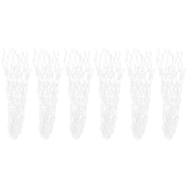 6 STK Lang levetid Hvit Mesh Biljardbordlomme