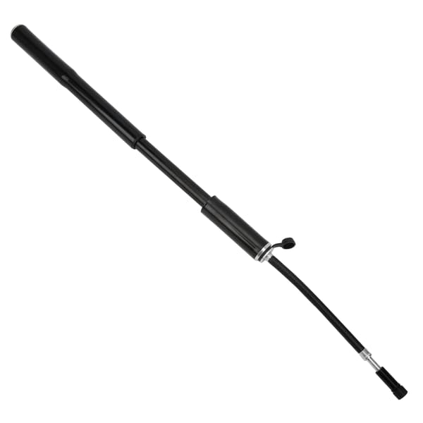 Bærbar Mini Cykel Luftpumpe i Aluminium 120PSI til Presta Schrader Ventiler, Sort