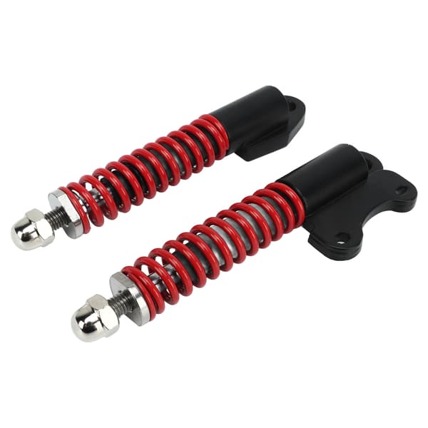 Forgaffel Støddæmper til 8/10 Tommer Scooter, Rustfrit Stål, Fjeder, Sikker og Stabil.