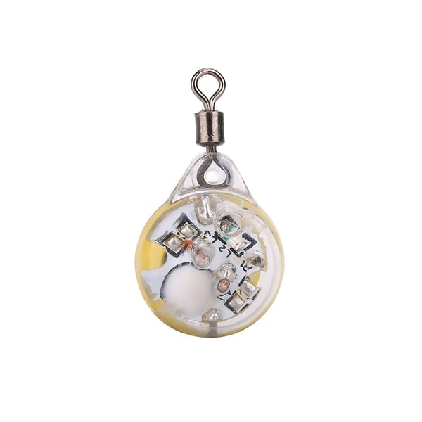 Lysende undervandsfiskelygte, attraktivt lokkemiddel, miniblitz, grønt lys