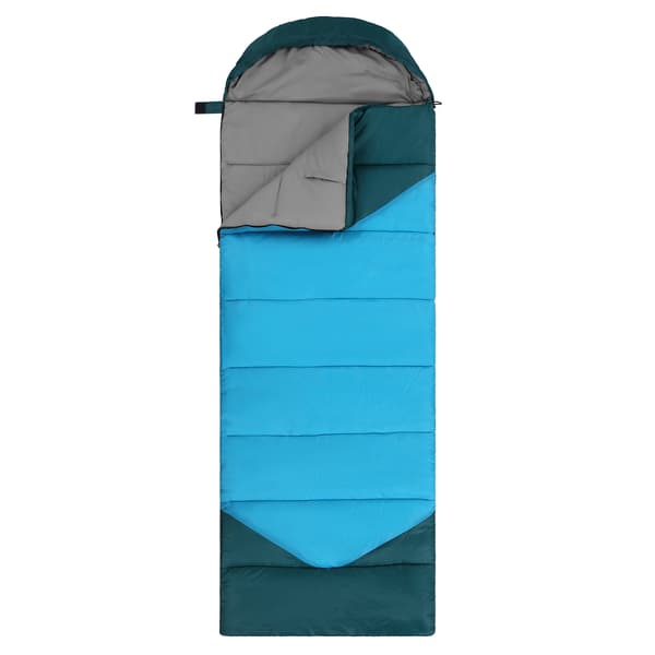 Vuxen sovsäck, vattenavvisande, 3 säsonger, för camping, vandring, backpacking