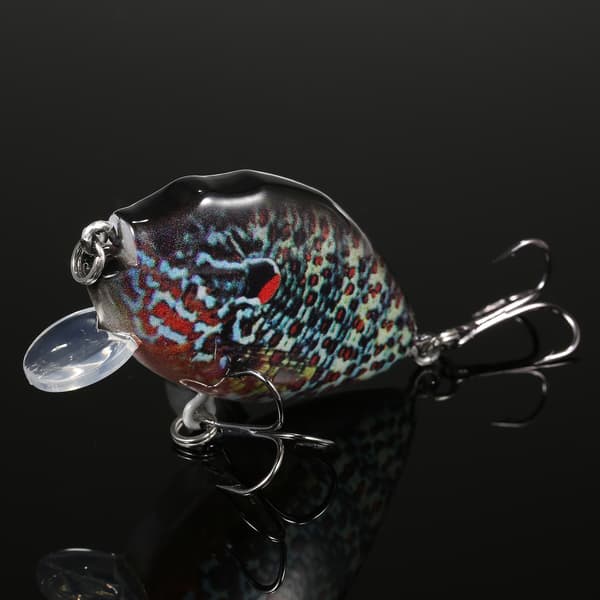 TARUOR 60mm 14.5g Mini Crankbait Hard Bait med Treble Hooks
