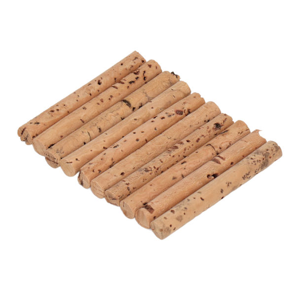 10 stk. korkpinner for karpefiske, flytende agn, 5 cm eikemateriale