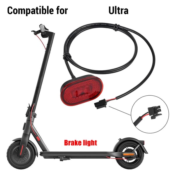 Bakre bromsljus för Xiaomi Mi4 Elscooter - Ultrahög kvalitet, säker