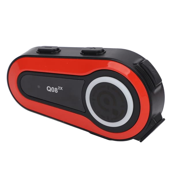 Bluetooth 5.0 Motorcykelhjälm Intercom Headset, 1000m Räckvidd, IPX6 Skydd, Lång Batteritid och Klart Ljud
