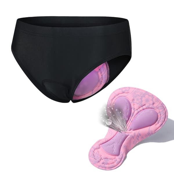 Sykkeltruser for kvinner med gelpolstring, MTB-sykkelshorts, sykkelundershorts
