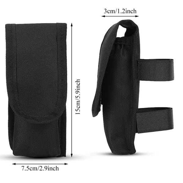 Universell Nylon Molle Batteripose for Utendørs Kamp og Airsoft Jakt