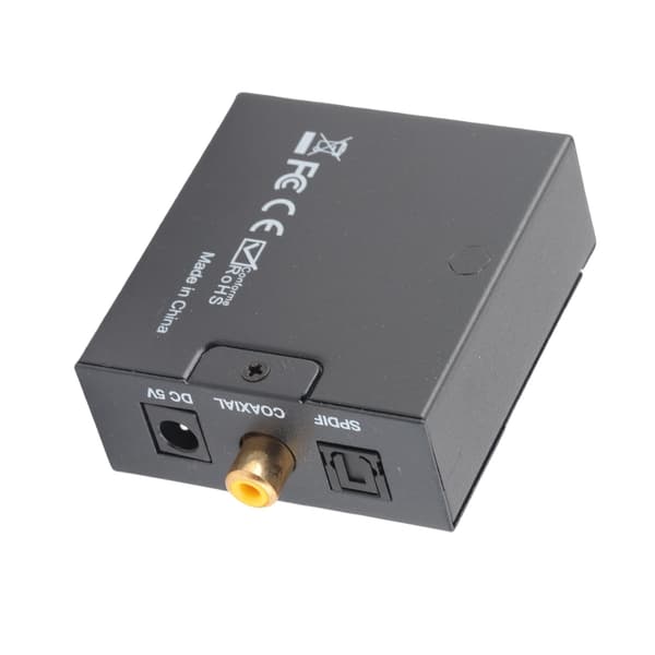 Professionel Digital til Analog Audio Konverter med Støjreduktion, USB-adapter til Hjemmebiograf.