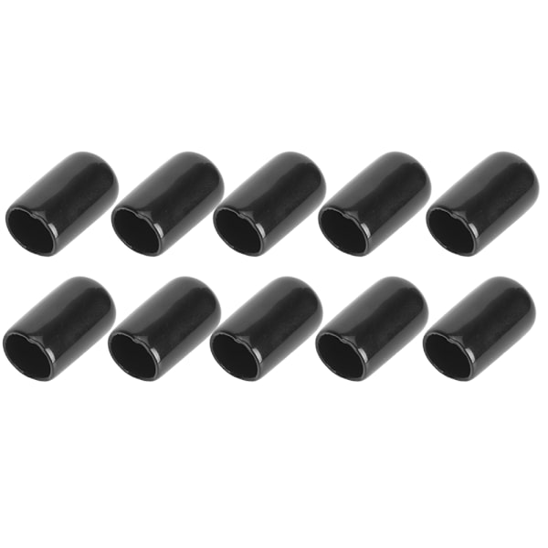 10 st hållbara gummi poolköspetsskydd 12 mm