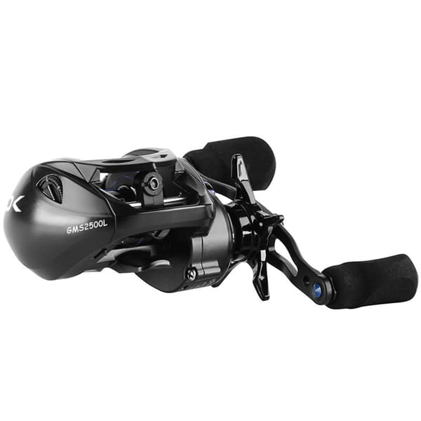 Kolfiber Baitcasting Rulle 5+1BB Magnetbroms 6.3:1 8kg