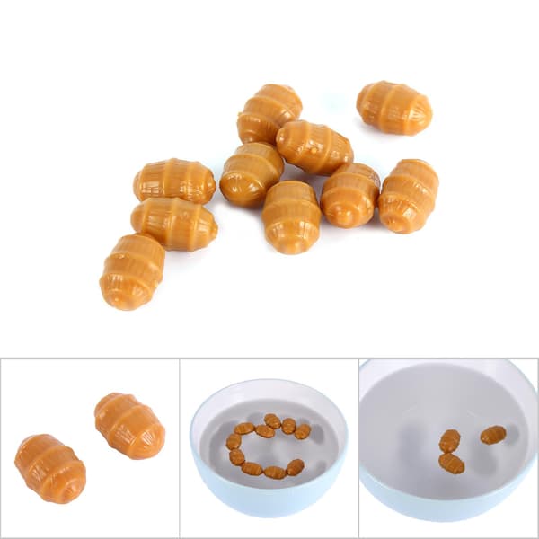 Bløde flydende kunstige agn vandnød til karpefiskeri pop-up pellets #1 10 stk.