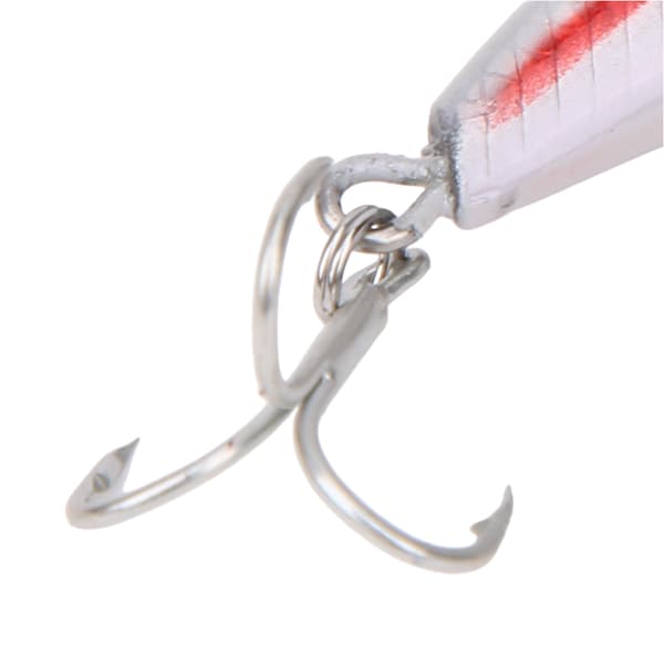 2 st Minnow sjunkande fiskedrag med tungplatta, realistisk simuleringsutrustning #2