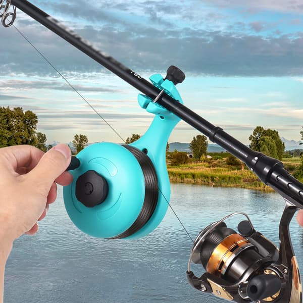 Bærbart fiskelineoprulningsværktøj til spinne- og baitcasting-hjul