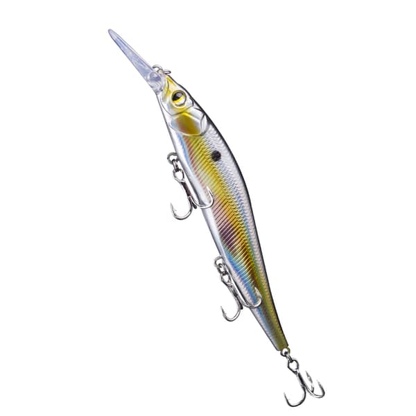 Minnow-drag för basfisk med trekrok, medeldjup, jerkbait, 13.5cm, 14.7g