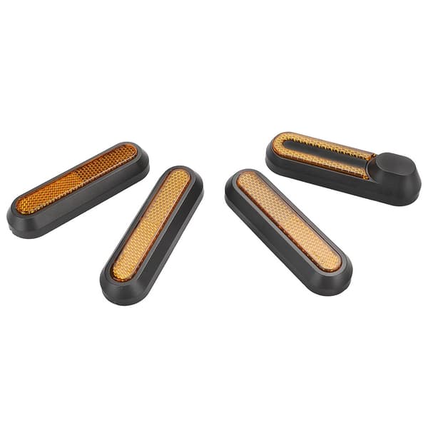 Sett med 4 dekorative deksler med refleksstriper for elektrisk sparkesykkel M365/PRO/PRO2/1S/Lite/G30 Max