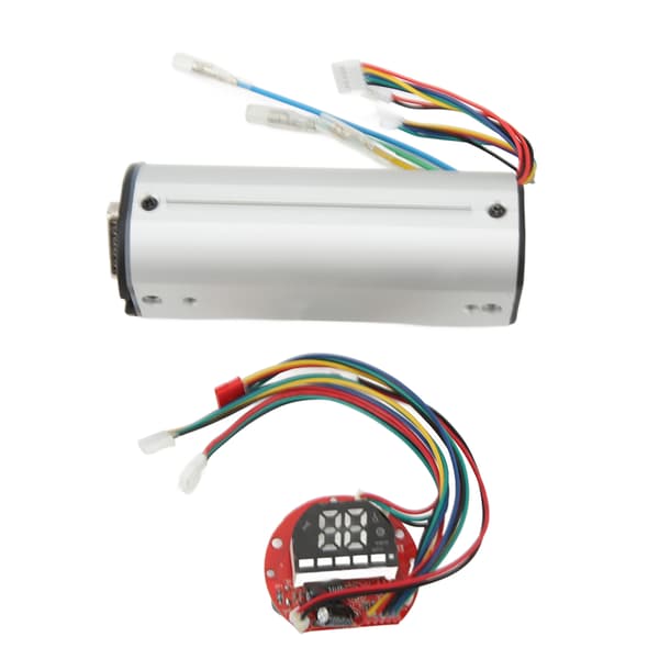 Motorstyrenhet och displaypanel för 36V 17A HX X7 Elscooter, Aluminiumlegering