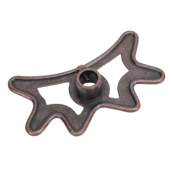 Metall bronse køhodeholder, enkel montering, rustfritt stål for biljardbord