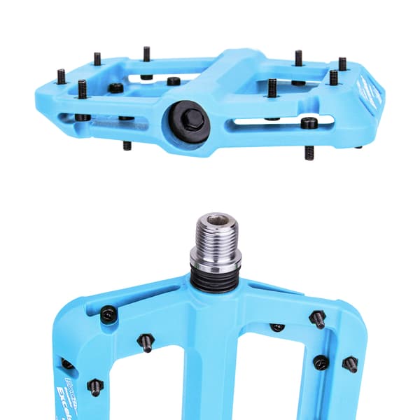 Skridsikre MTB Cykelpedaler, Platform, 9/16 Tommer, Nylonfiber