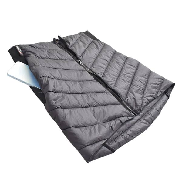Vinter nederdel til kvinder, vandtæt, varm, til trekking, sort mini nederdel med elastisk justering