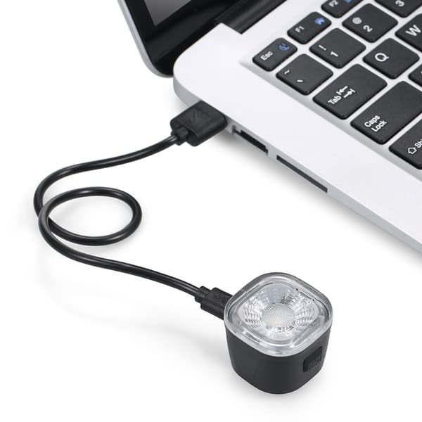Oppladbar Smart Sykkelbaklykt IPX6 med Bremsesensor og 5 Moduser