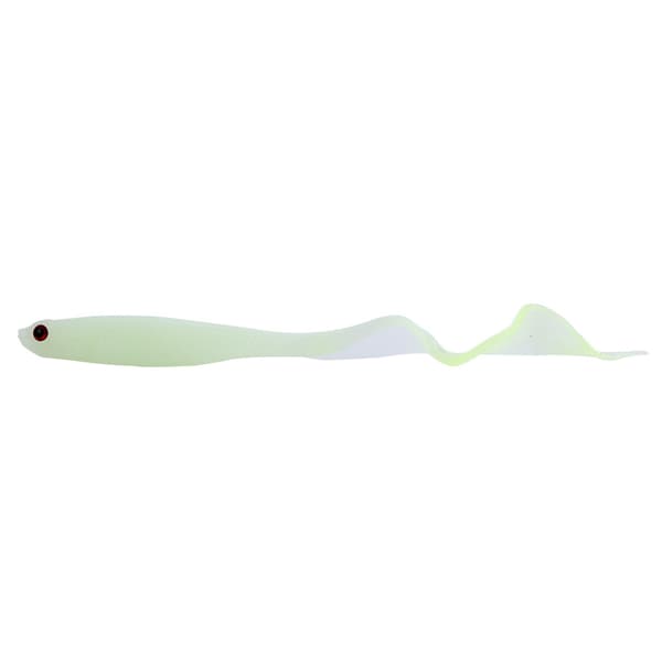 5 stk. bløde fiskelokker PVC 13 cm blød hale til basfisk-slange blandet farve