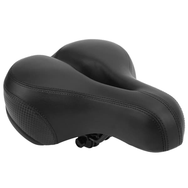 Bekväm mountainbikesadel i mikrofiberläder med ventilation och reflekterande design
