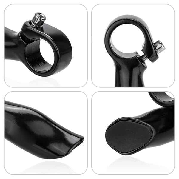 22,2 mm cykelstyreändar i aluminiumlegering med ergonomisk design