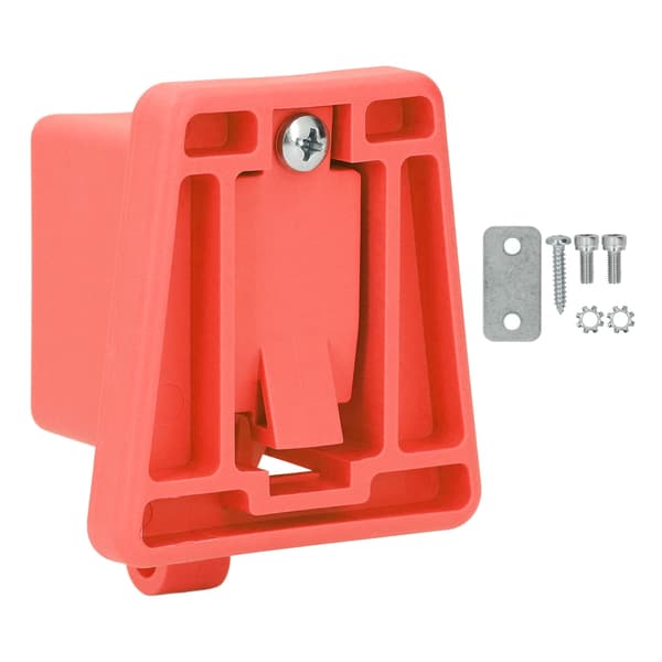 Forstærket Front Bagageblok PA66 Glasfiberadapter til Brompton Cykel, Rød